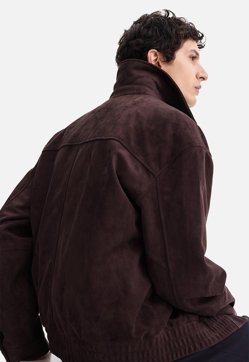 H&M - Collared jacket - dark brown