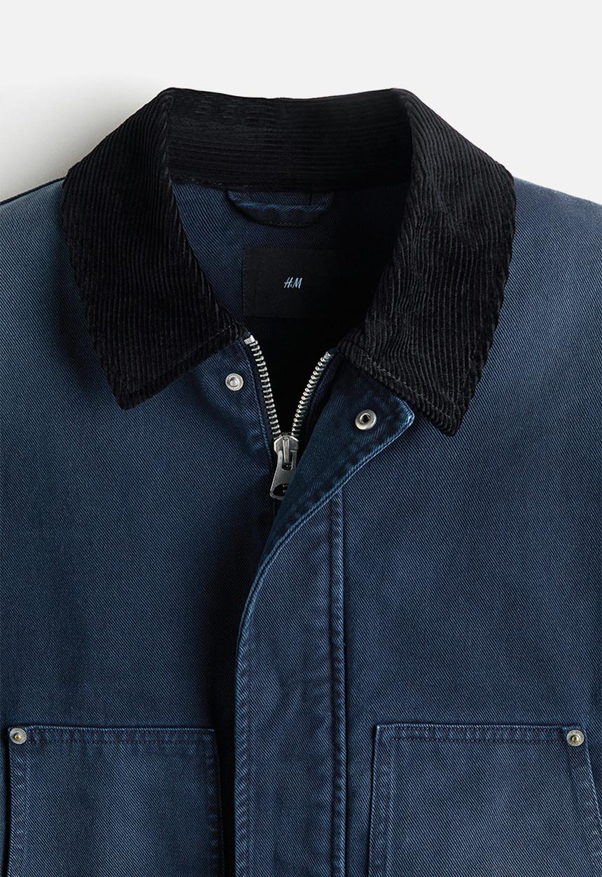 H&M - Short workwear jacket - dark blue
