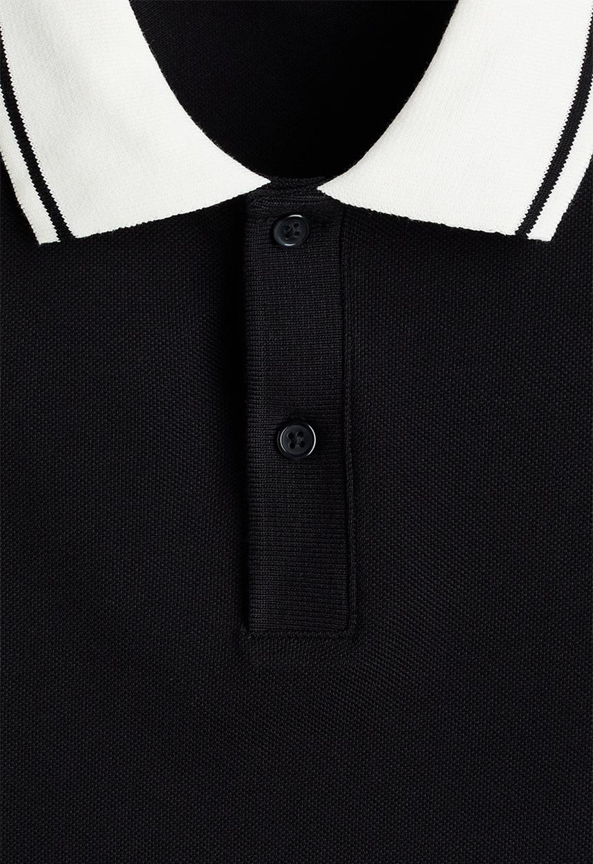 H&M - Polo shirt - black