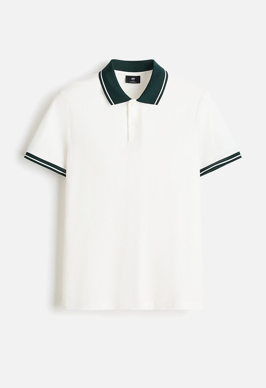 H&M - Polo shirt - white