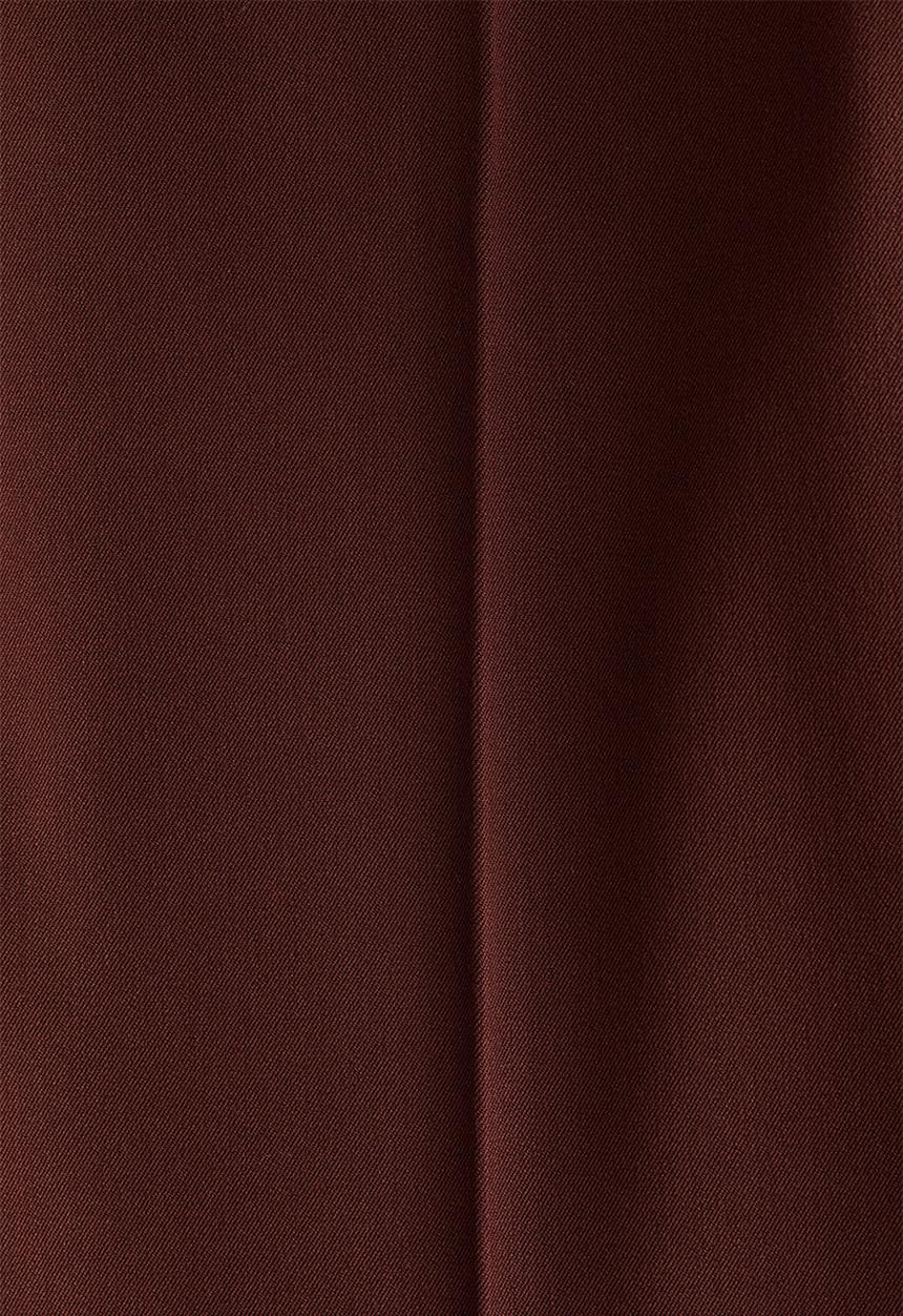 H&M - Flared trousers - dark rust brown
