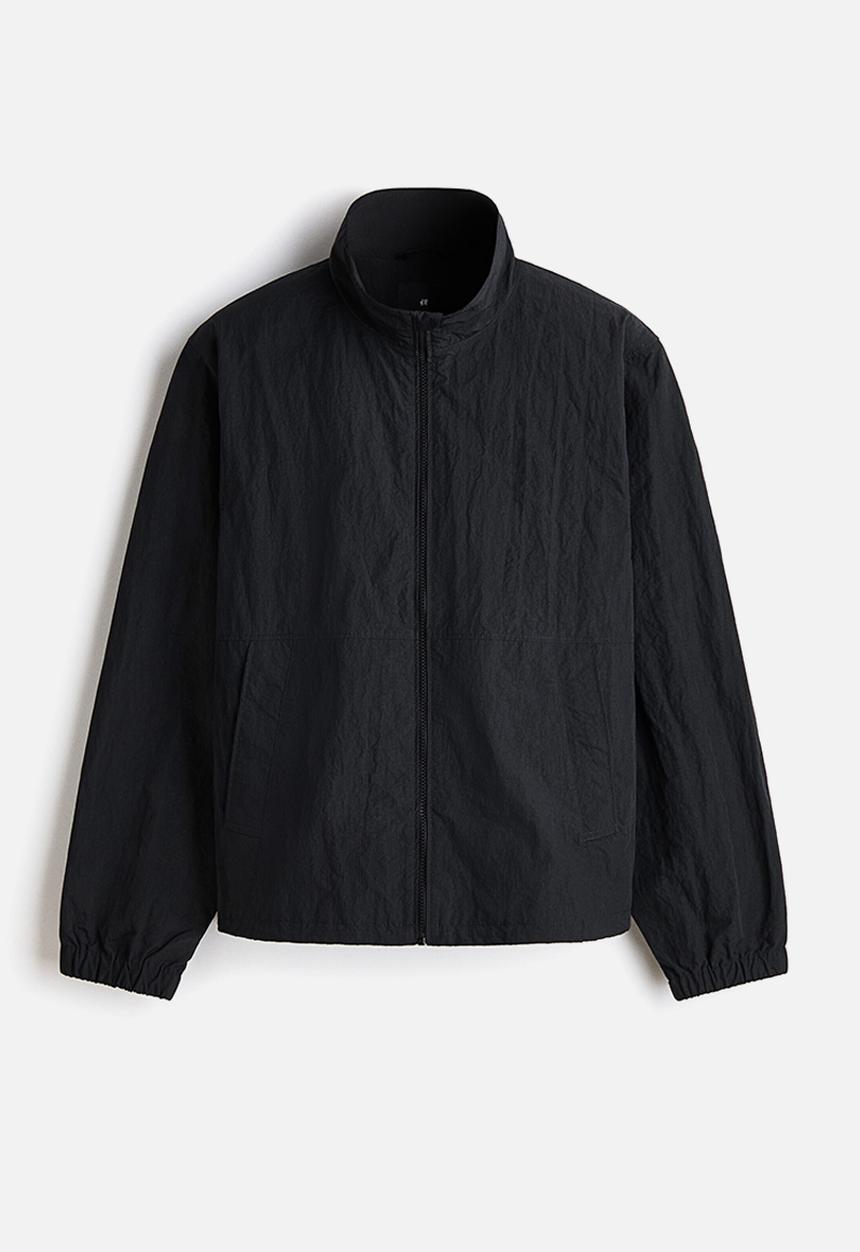 H&M - Water-repellent windbreaker - black