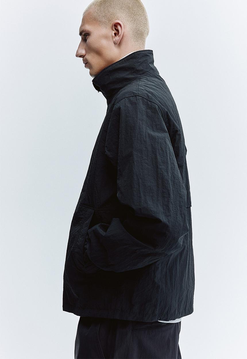 H&M - Water-repellent windbreaker - black