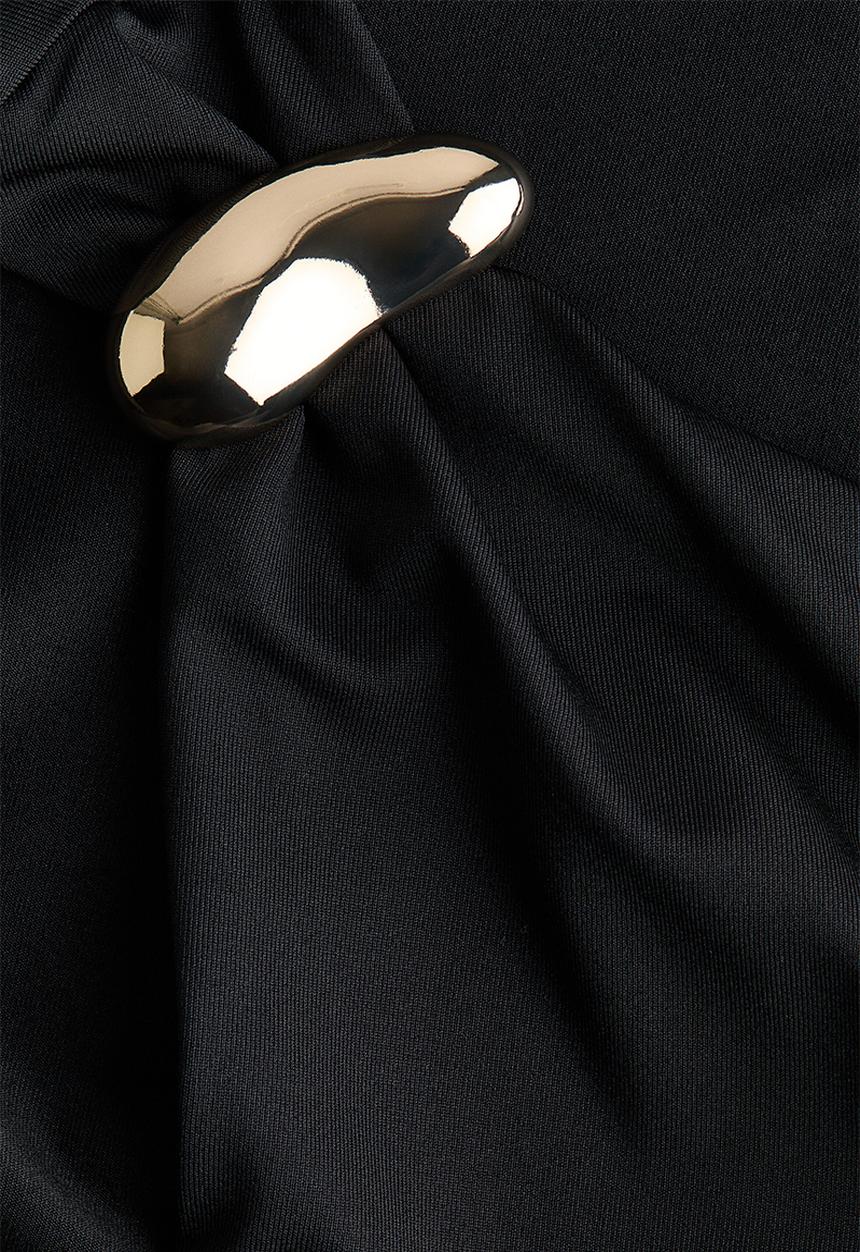 H&M - Draped top - black