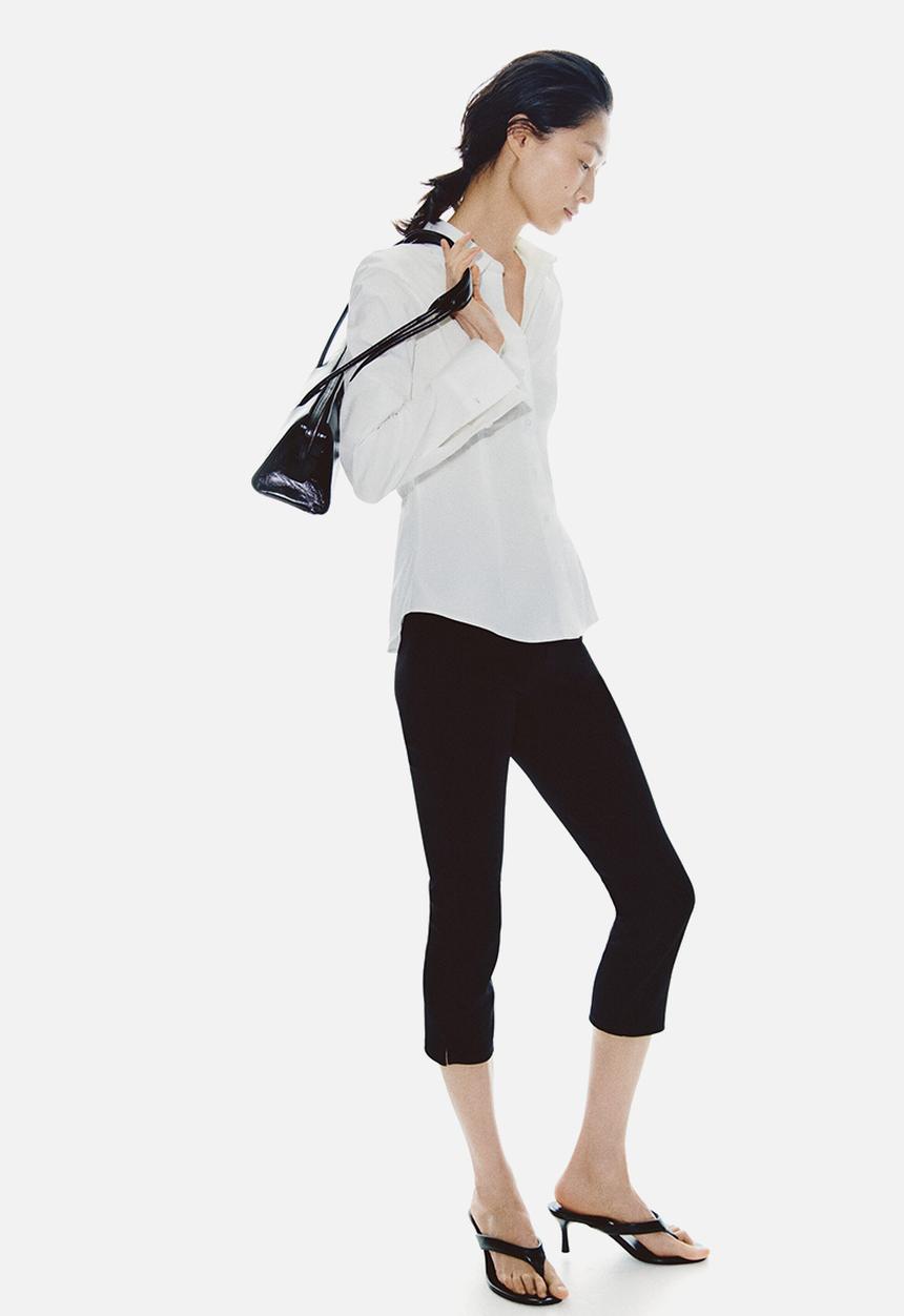 H&M - Fitted shirt - white