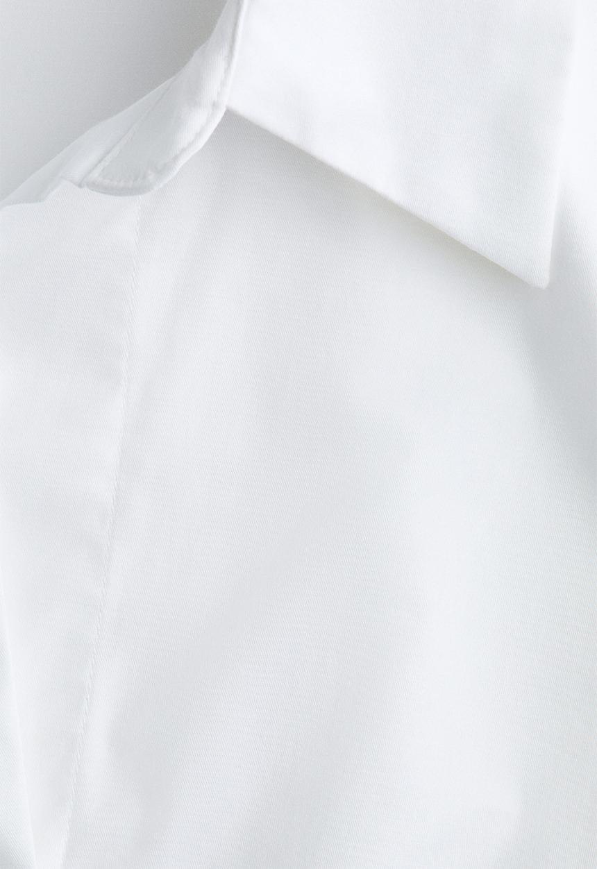 H&M - Fitted shirt - white