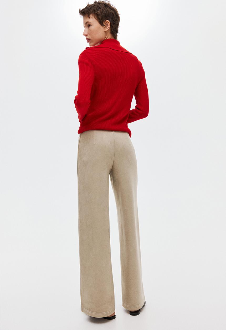 H&M - Jersey trousers - beige