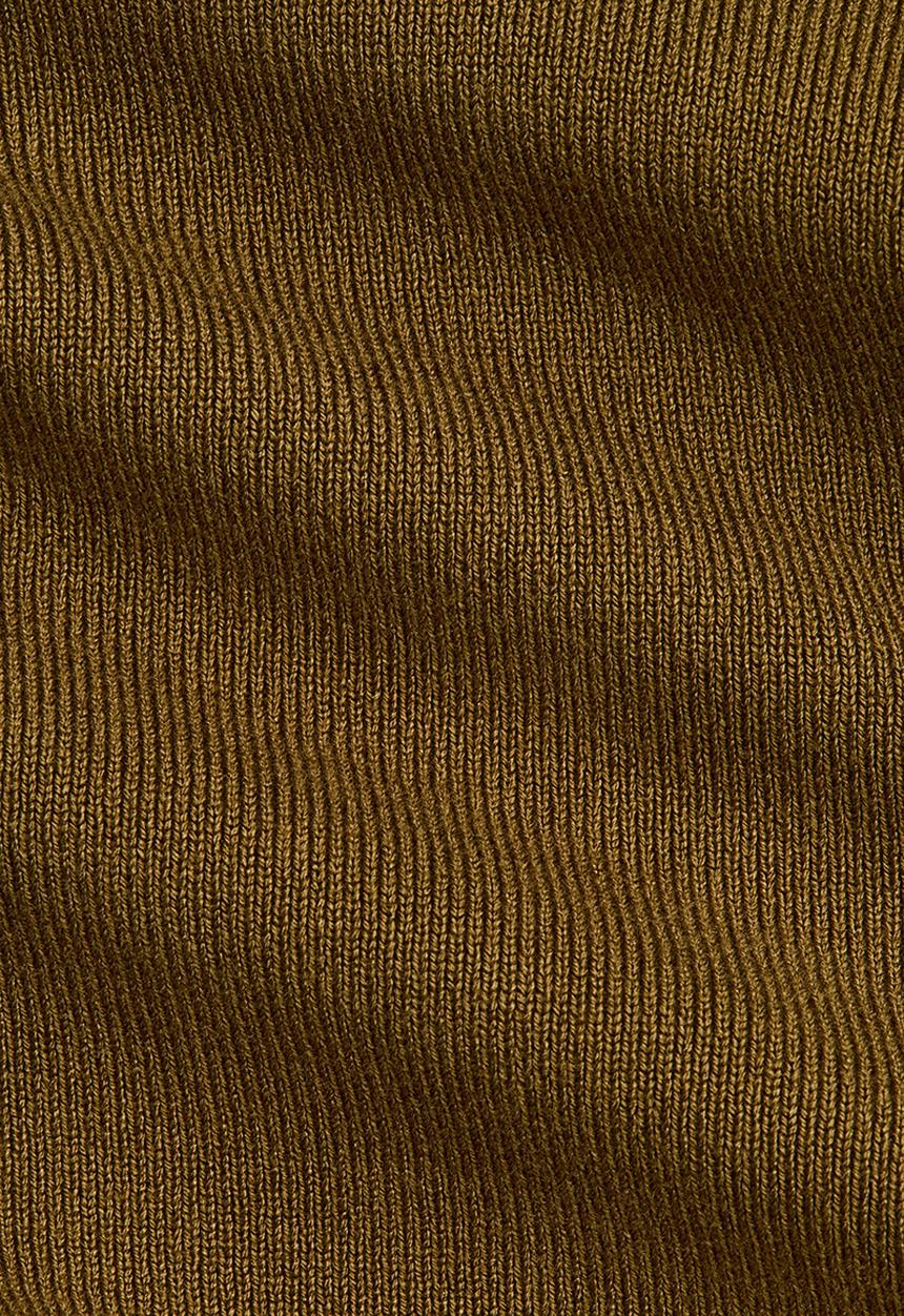 H&M - Rib-knit cardigan - dark khaki green