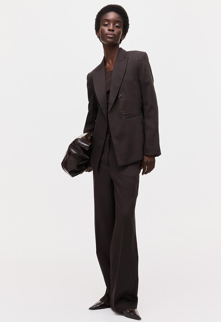 H&M - Blazer - dark brown