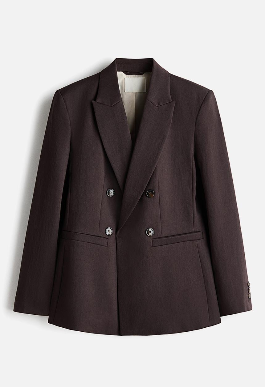 H&M - Blazer - dark brown