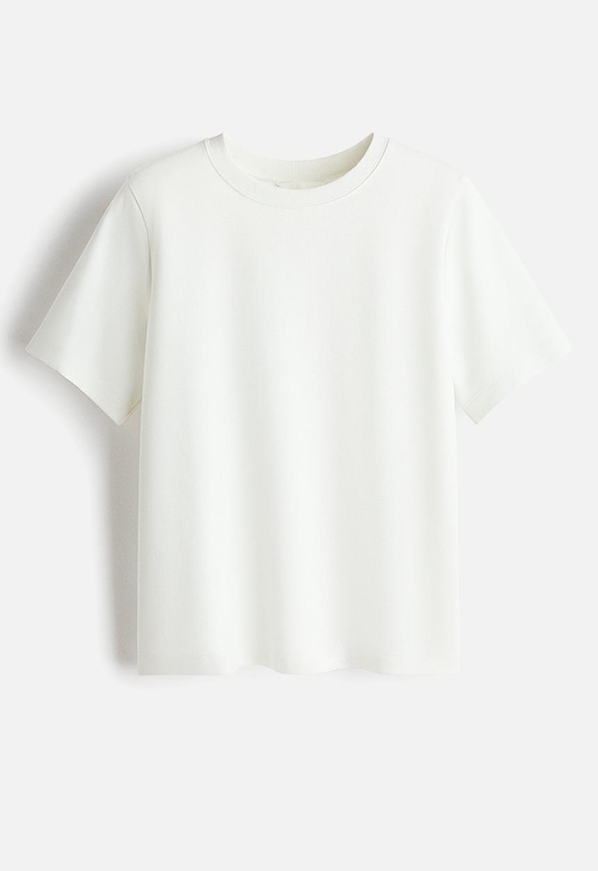 H&M - Interlock t-shirt - white