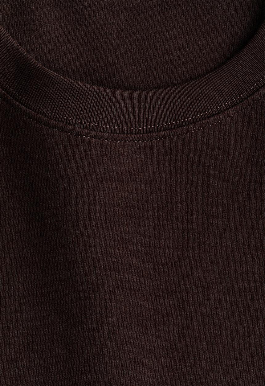 H&M - Interlock t-shirt - dark brown