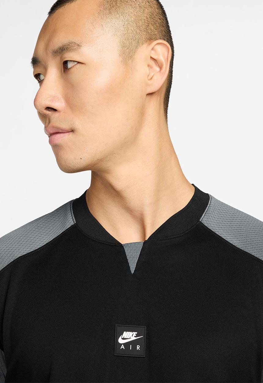 Nike - Air Wing SS Top - Smoke Grey/Black