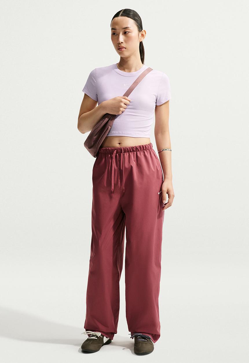 Nike - Women'S Cropped T-Shirt - Bleached Lilac