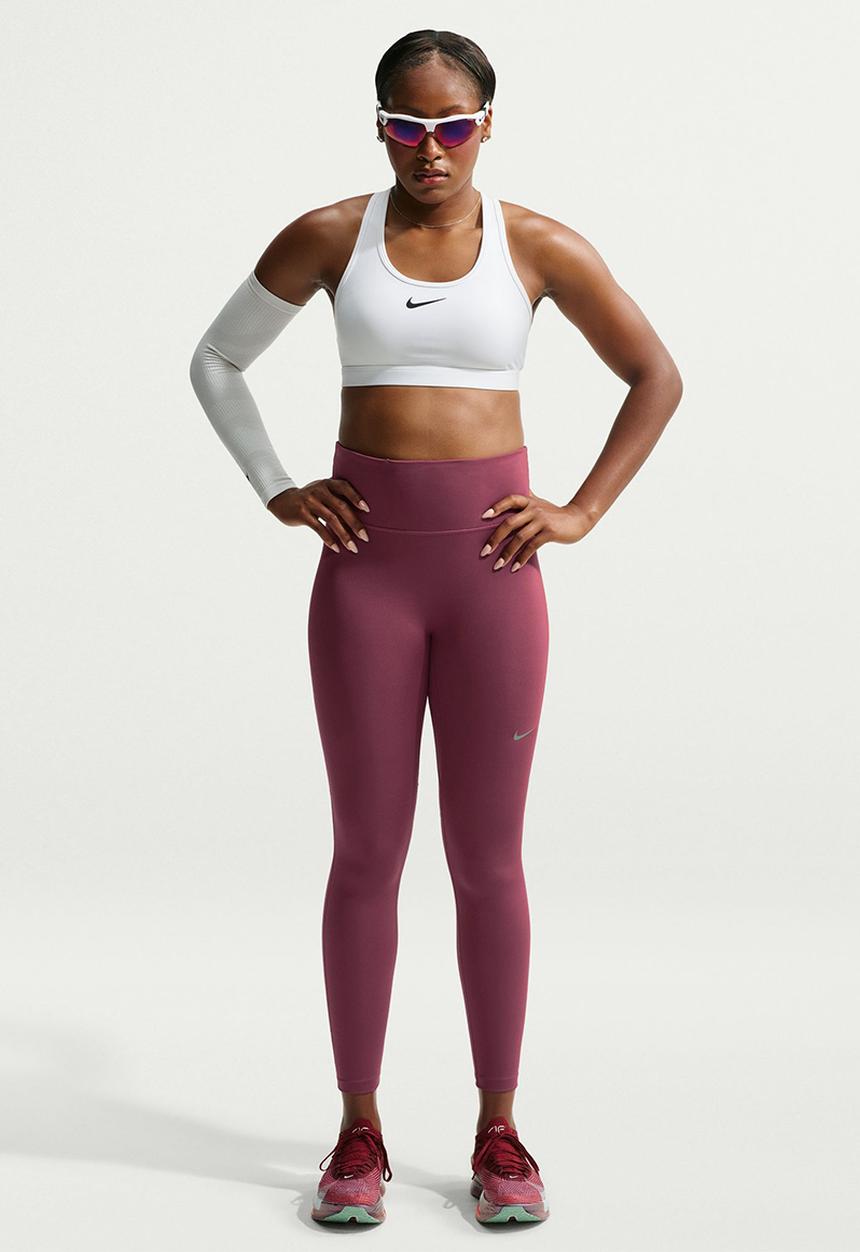 Nike - W Nk Df Tempo Hr 7/8 Tght - Pink Smoke/Reflective Silv