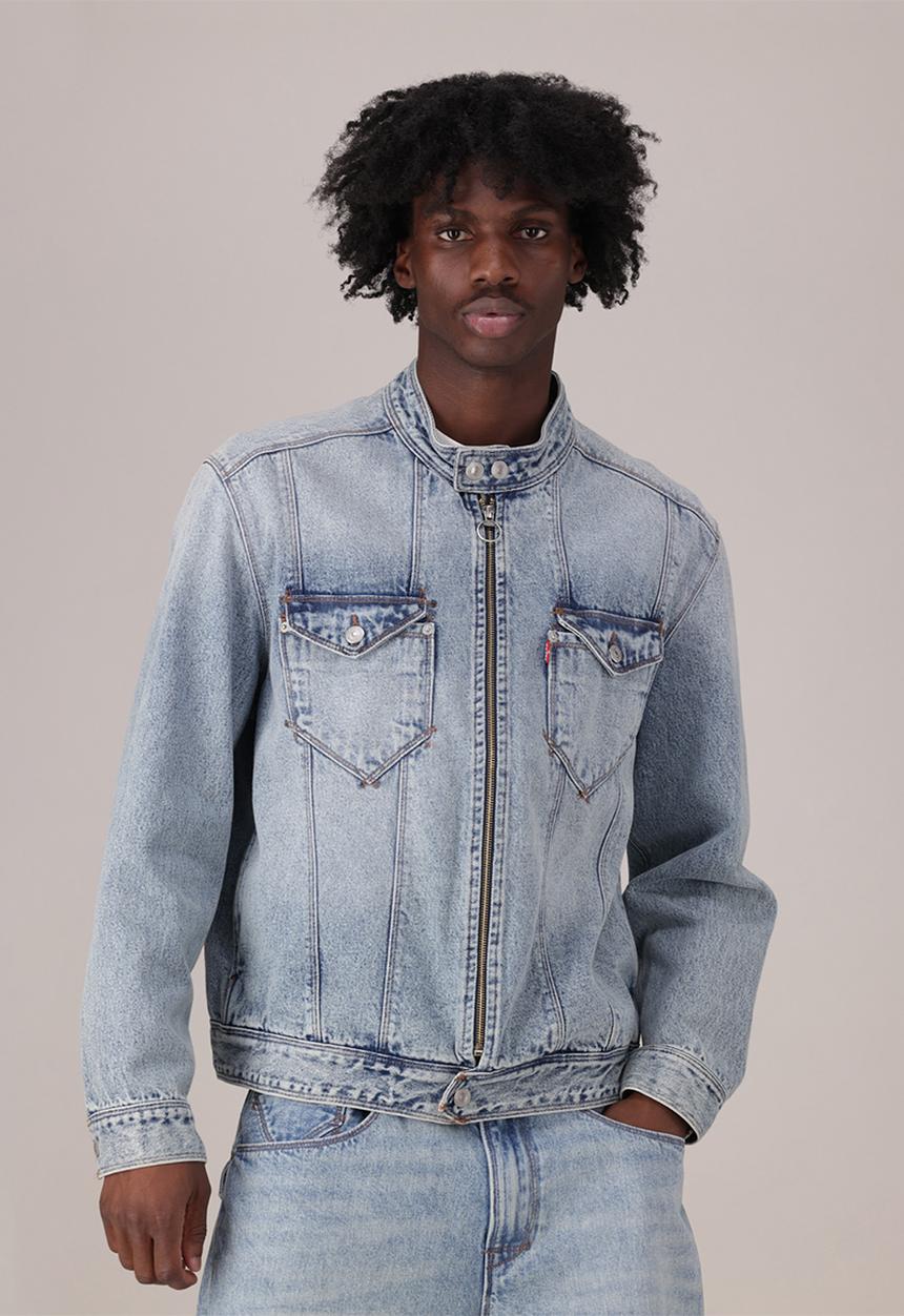 Levi’s® - Twisted Moto Jacket Za - Blue