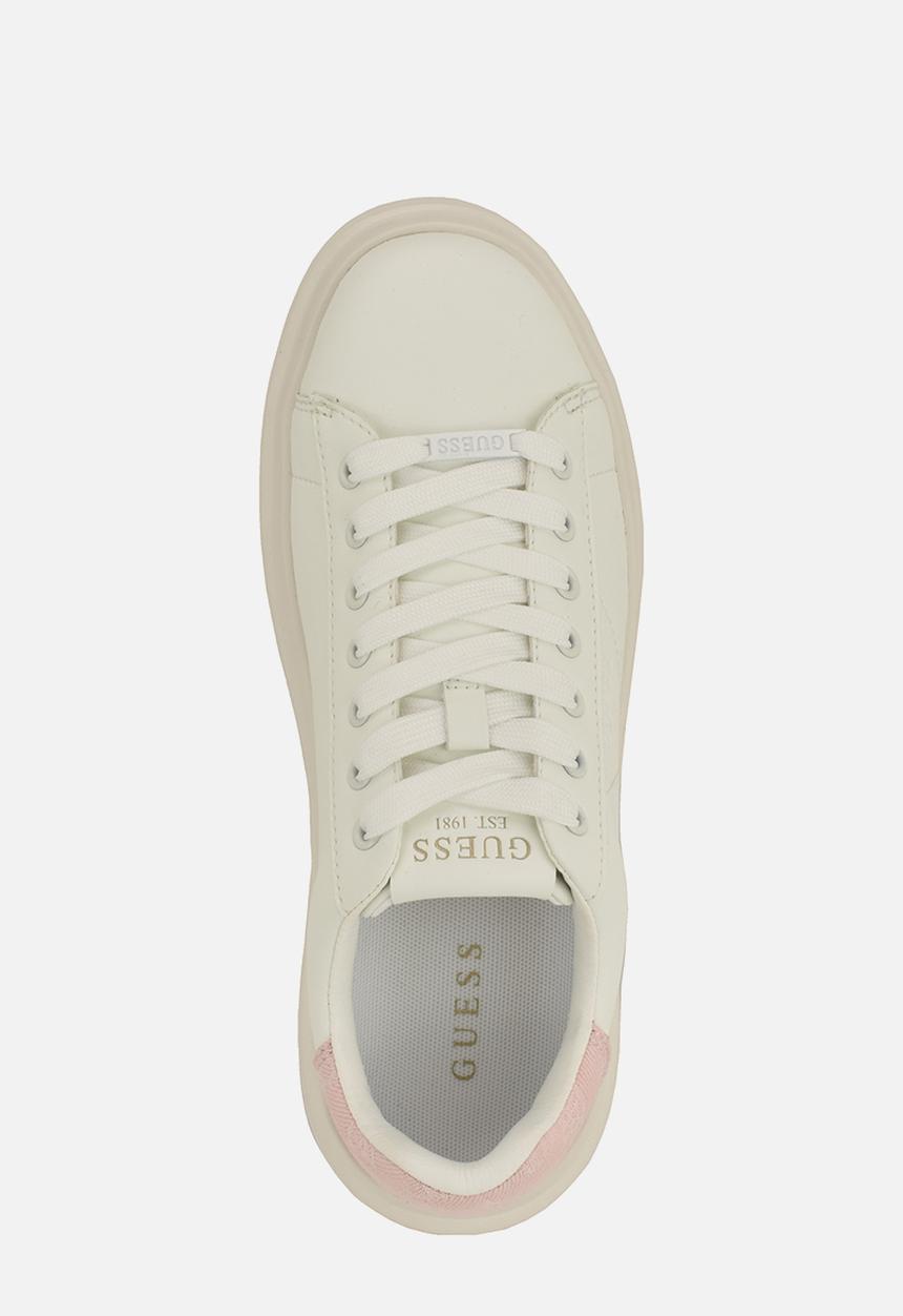 GUESS - Elbina14 sneaker - white/pink