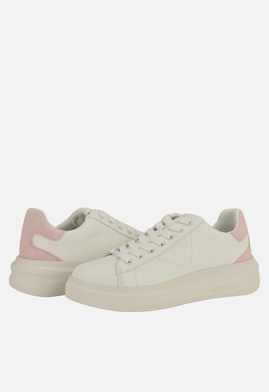 GUESS - Elbina14 sneaker - white/pink