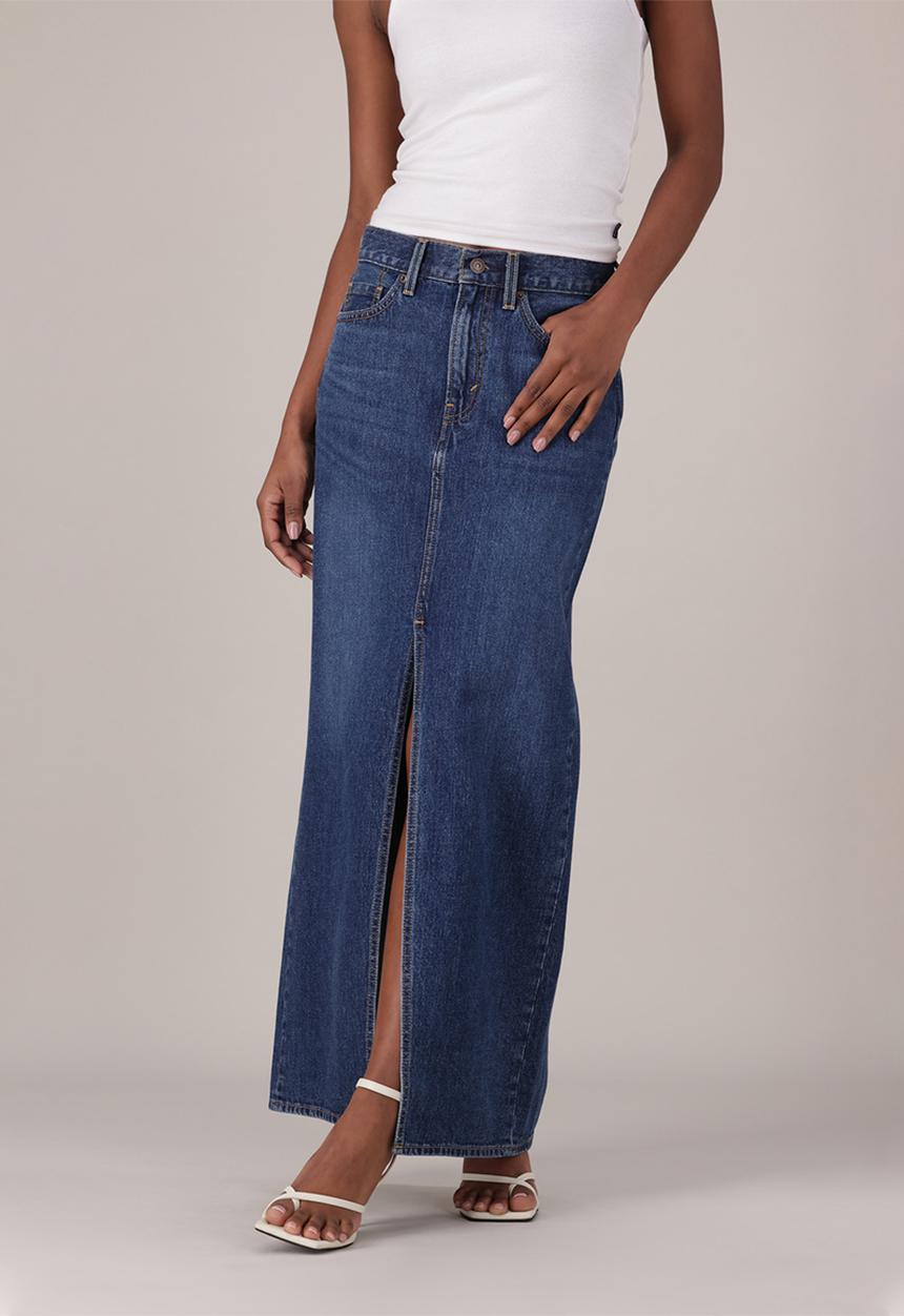 Levi’s® - Ankle Column Skirt - Unlimited Indigo