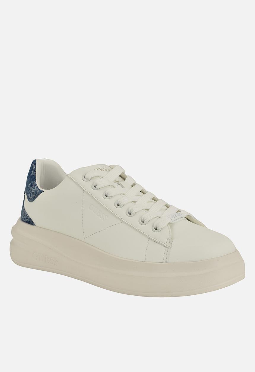 GUESS - Elbina14 Sneaker - White/blue denim