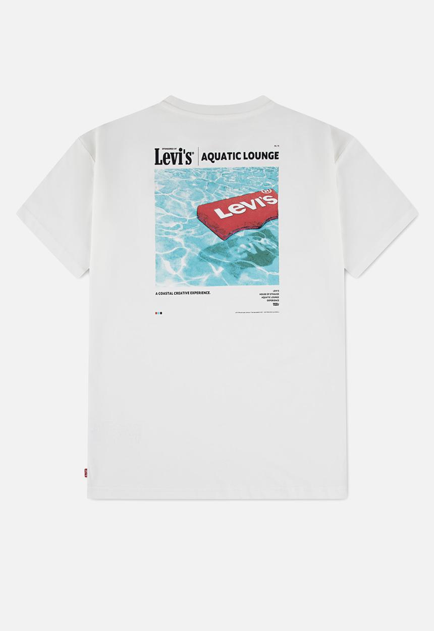 Levi’s® - Lvb Aquatic Lounge Tee - Levi'S Egret