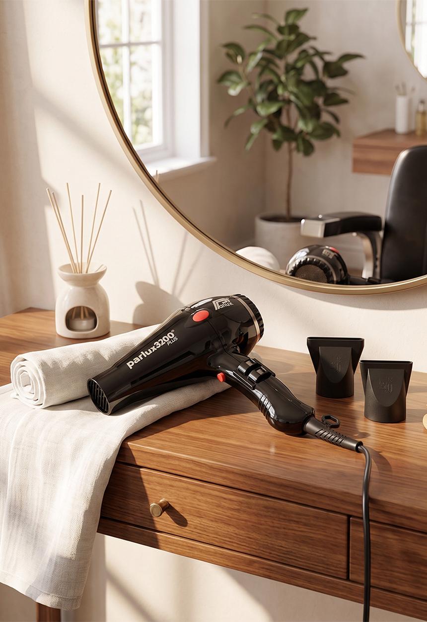 Parlux - 3200 Compact Dryer Black (1900W)