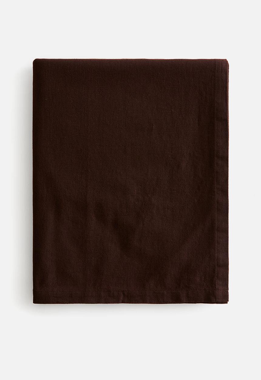 H&M - Linen-blend tablecloth - brown