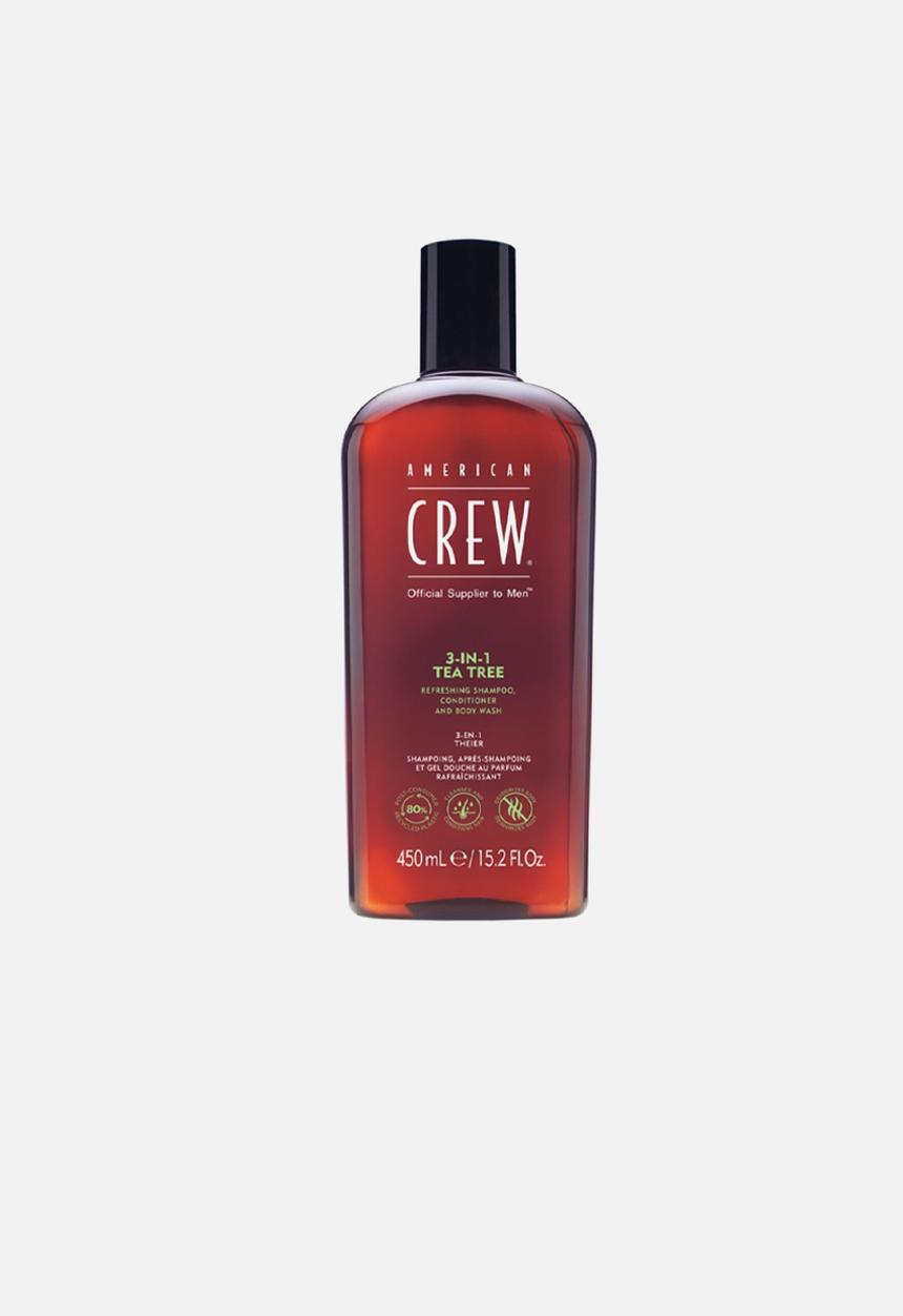 American Crew - 3 in 1 Shampoo Tea Tree - 450ml