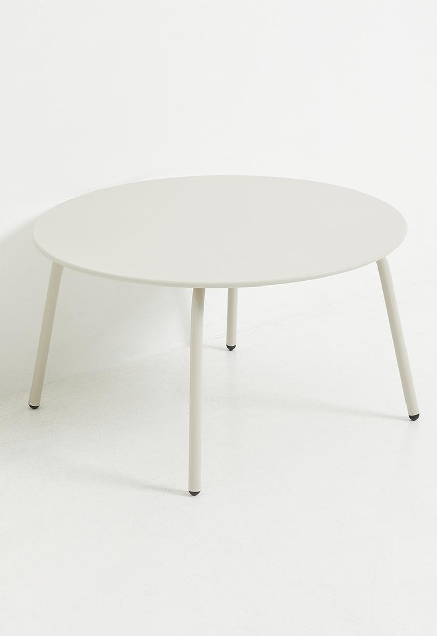 H&S - Outdoor Foot Tube Table - Cream