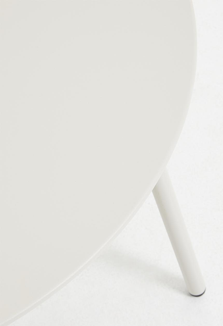 H&S - Outdoor Foot Tube Table - Cream