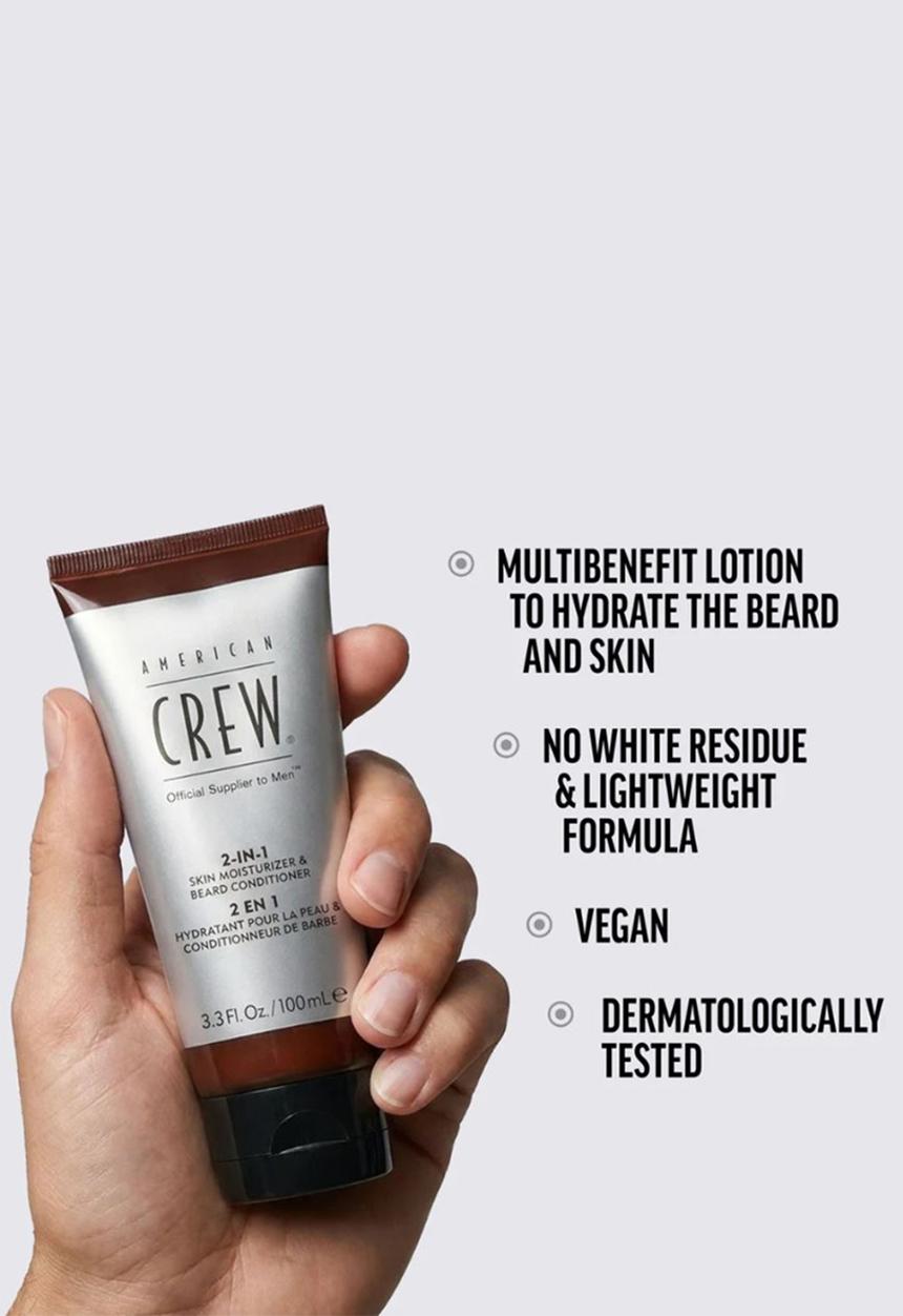 American Crew - 2in1 Skin Moisturiser & Beard Conditioner - 100ml
