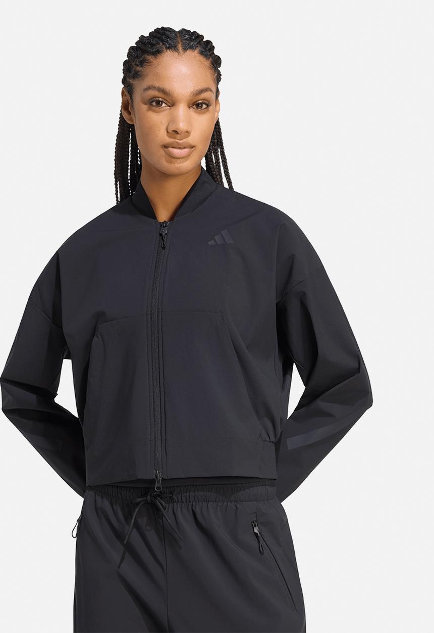 adidas Performance - W Z.N.E. Woven Bomber Jacket - Black