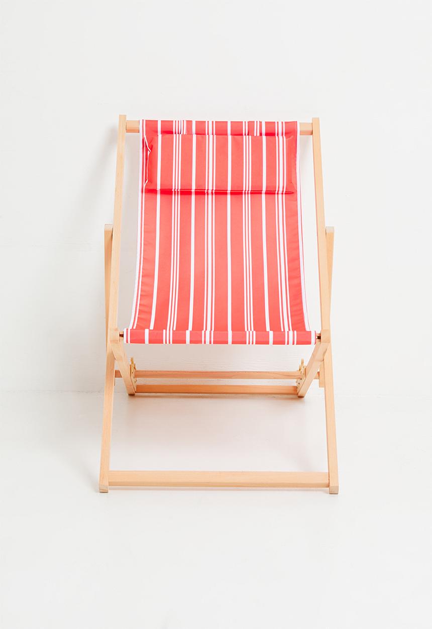 H&S - Outdoor Nelly Beach Chair - Red