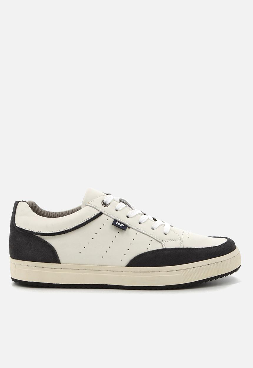 Hush Puppies - Clan - White/Grey