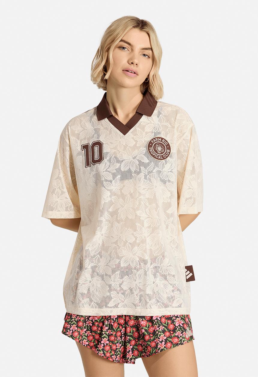 adidas Originals - Farm Prm Jersey - Ecru Tint/Auburn