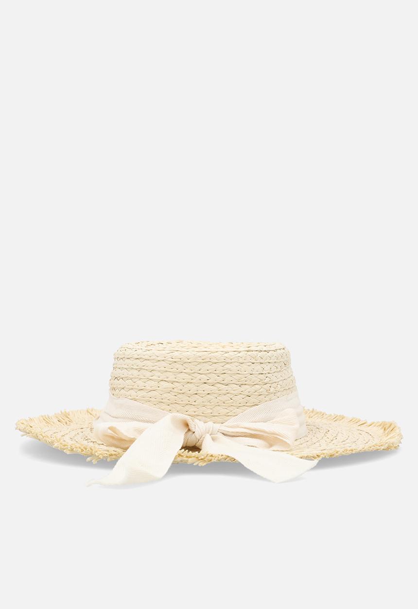 Pop Candy - Boater hat - natural