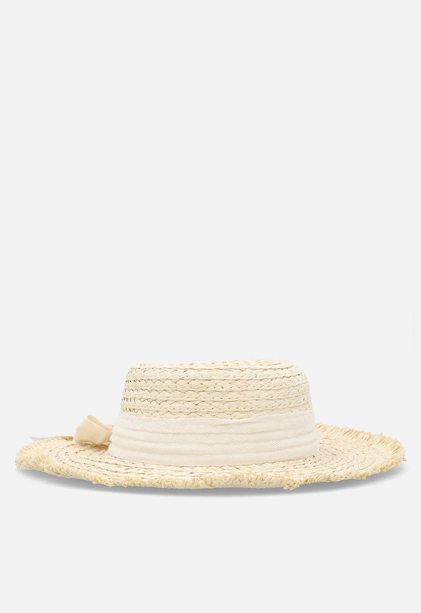Pop Candy - Boater hat - natural