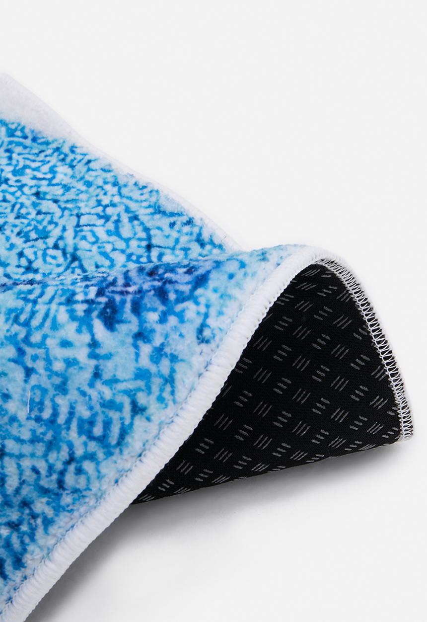 Pop Candy - Turtle-shaped bath mat - blue/green