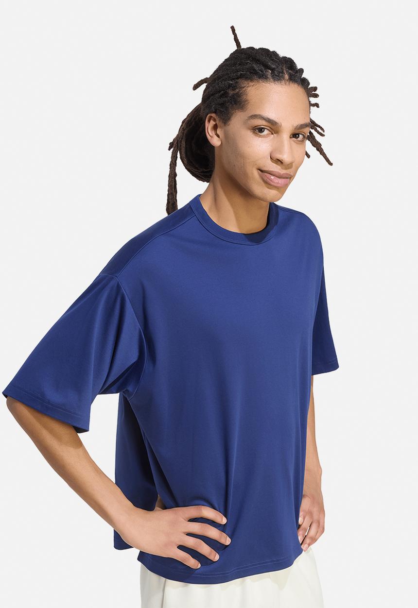 adidas Performance - Small Logo Tee  - dark blue
