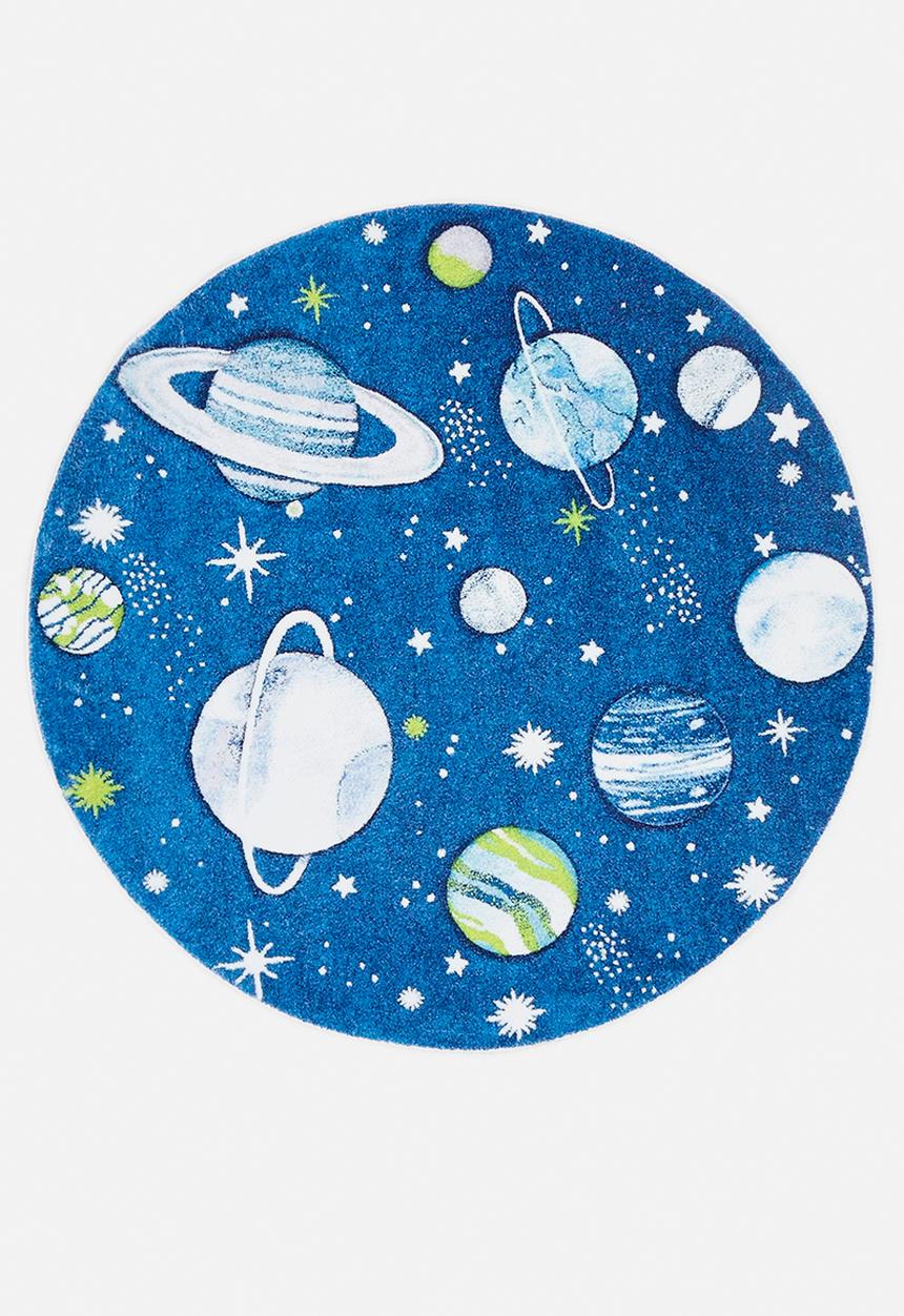 Pop Candy - Galaxy themed rug - navy