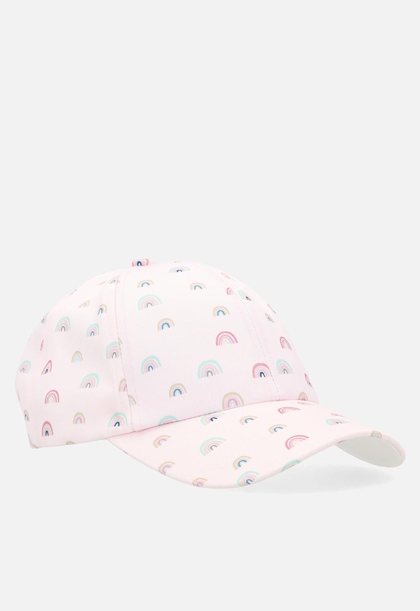 Pop Candy - Classic cap - pale pink/rainbow aop
