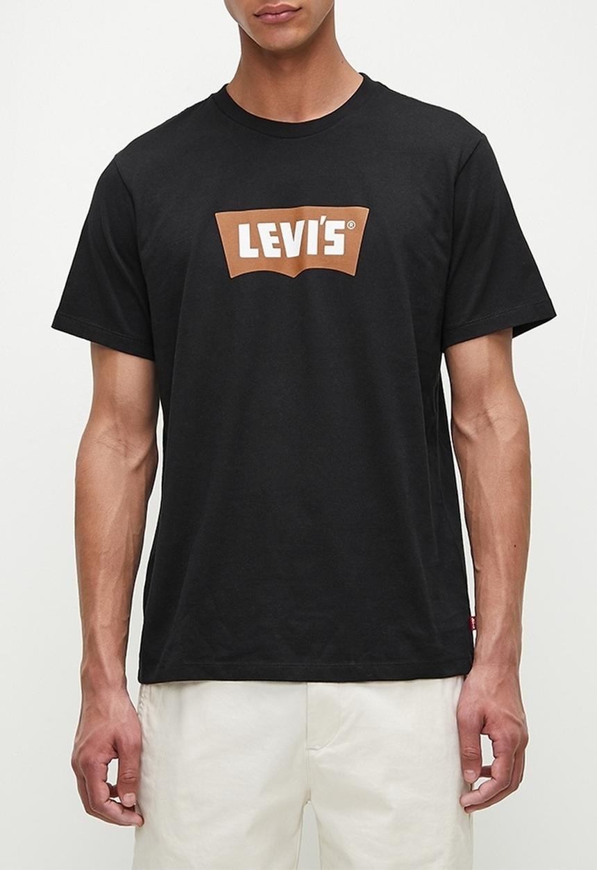 Levi’s® - Graphic crew neck tee za - vintage pecan & black
