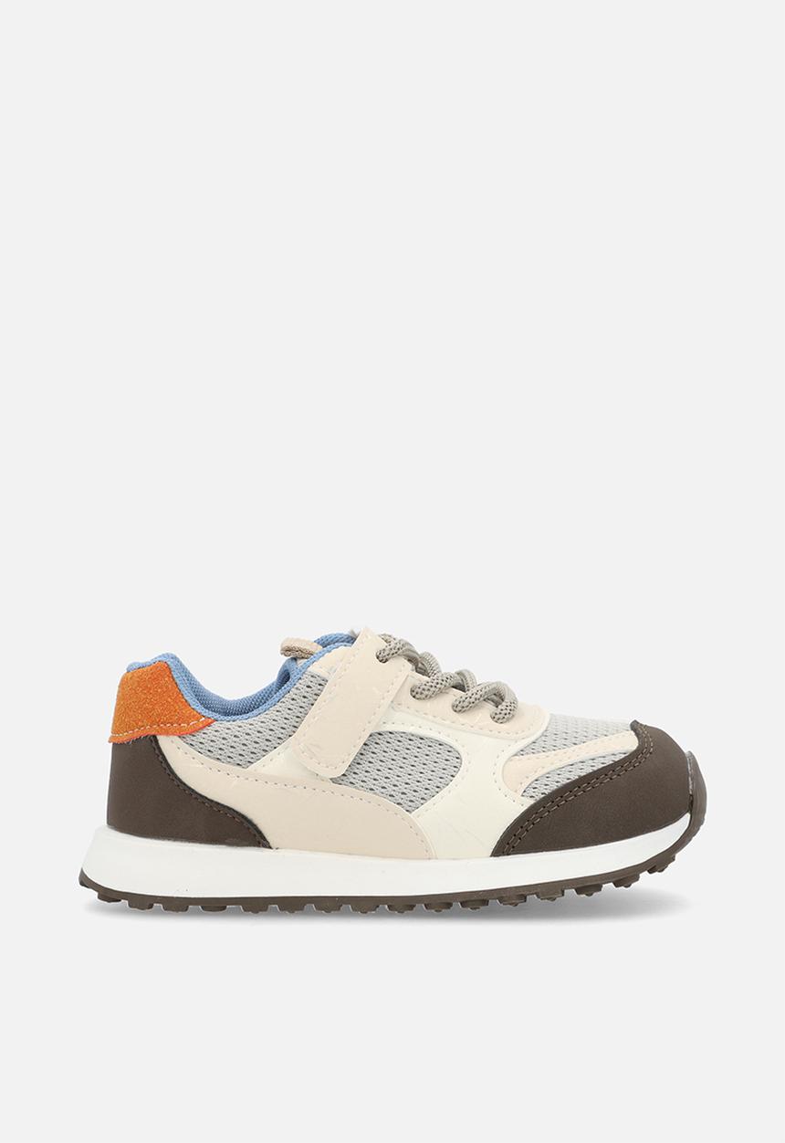 Pop Candy - Mesh design sneakers - neutral multi/orange
