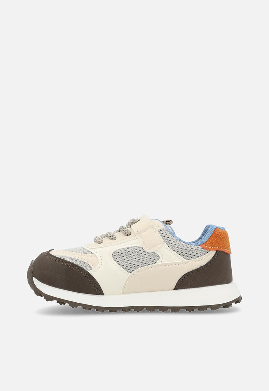 Pop Candy - Mesh design sneakers - neutral multi/orange