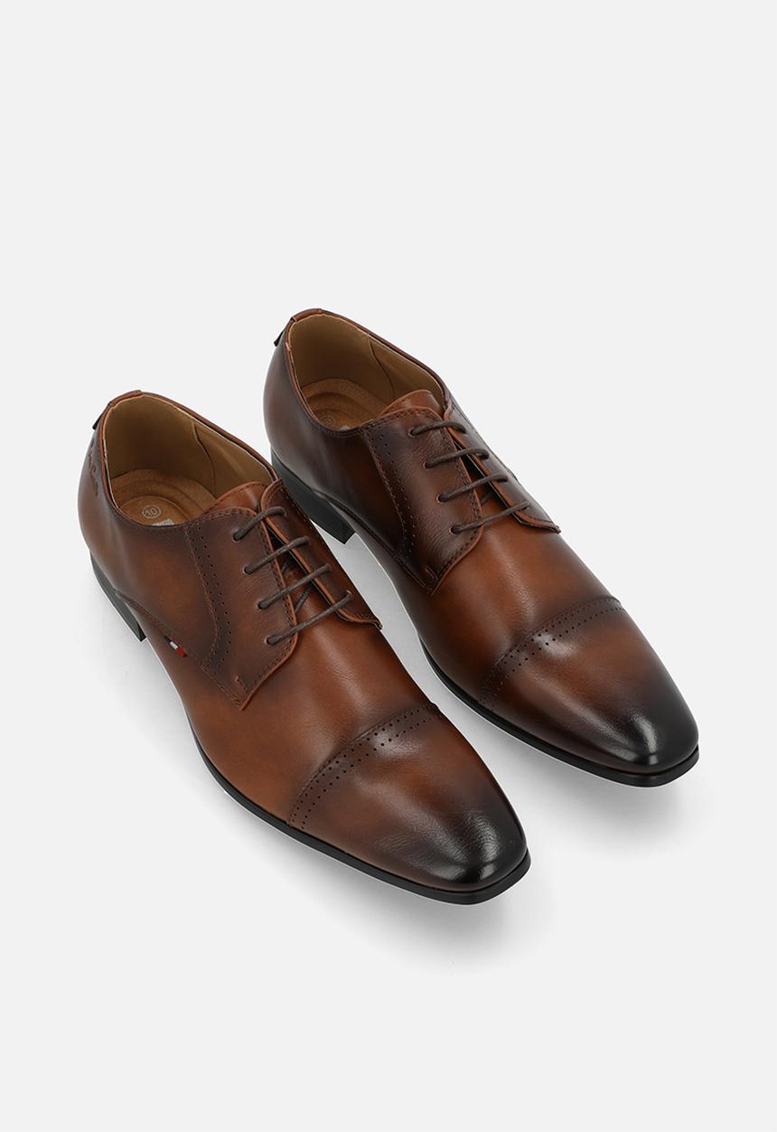 Pierre Cardin - PHILLIP FORMAL LACE UP - TAN