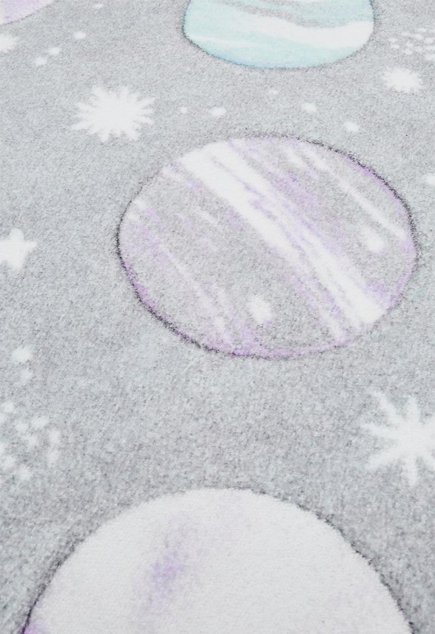Pop Candy - Galaxy themed rug - grey