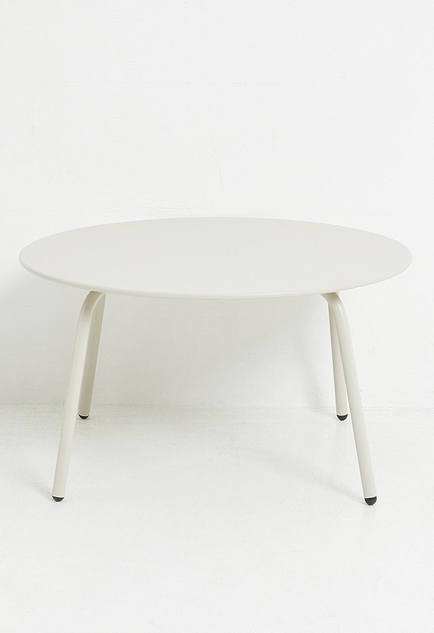 H&S - Outdoor Foot Tube Table - Cream