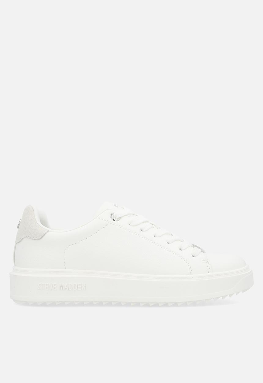 Steve Madden - Catcher 2.0 sneaker - wht suede