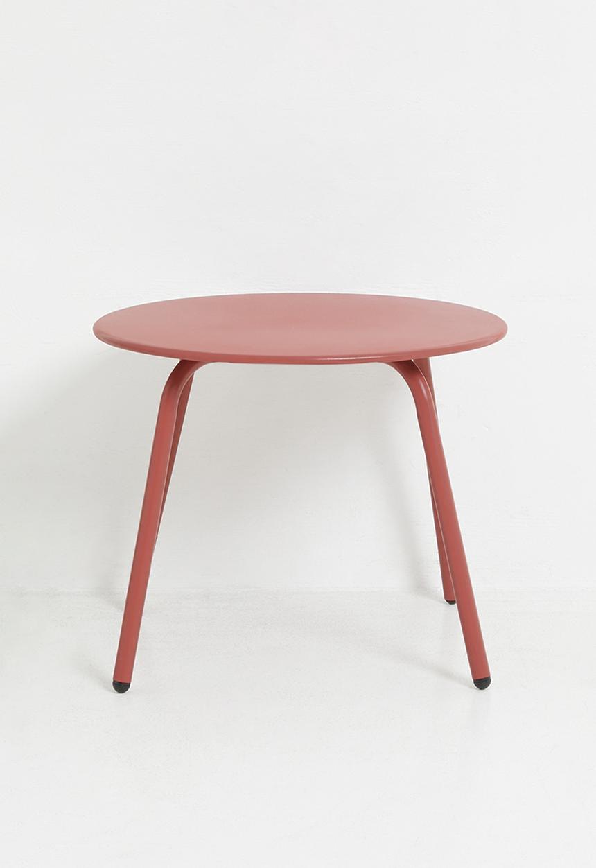 H&S - Outdoor Footube Side Table - Red