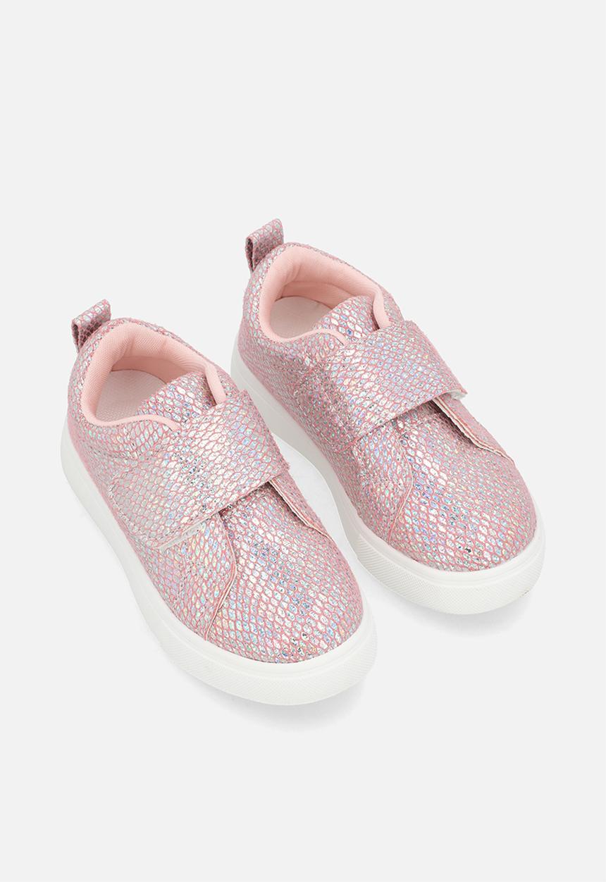 Pop Candy - Glitter sport sneakers - pink
